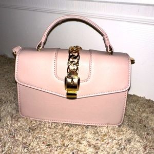 Purse nice pink Windsor brand trendy gold chain purse wallet handbag